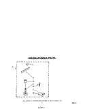 MISCELLANEOUS Diagram and Parts List for LA6400XPW5  Whirlpool Washer