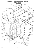 Part Location Diagram of 3956516 Whirlpool HARNS-WIRE