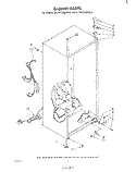 CABINET Diagram and Parts List for EL11PCXMWR0  Whirlpool Refrigerator