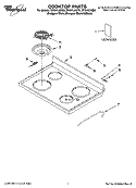 Part Location Diagram of 8522881 Whirlpool BOWL-DRIP