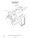 CONTAINER Diagram and Parts List for TF4600XTP1  Whirlpool Trash Compactor