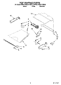 TOP VENTING PARTS, OPTIONAL PARTS (NOT INCLUDED) Diagram and Parts List for KEBK171SWH00  KitchenAid Wall Oven