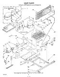 UNIT Diagram and Parts List for KLFF15MSWHY0  KitchenAid Freezer