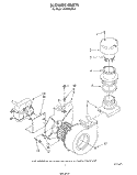 BLOWER Diagram and Parts List for 4KPDI620T2  KitchenAid Dishwasher
