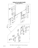 WIRING HARNESS , LITERATURE AND OPTIONAL Diagram and Parts List for RM973PXLT2  Whirlpool Microwave Oven Combo