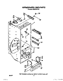 REFRIGERATOR LINER Diagram and Parts List for 3ED25DQXVN01  Whirlpool Refrigerator