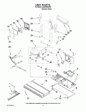 UNIT PARTS Diagram and Parts List for G20EFSB23S6  Whirlpool Refrigerator