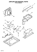 Part Location Diagram of 1187149 Whirlpool PANEL-CNTL