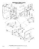DISPENSER FRONT Diagram and Parts List for KSRF26DSWHY1  KitchenAid Refrigerator