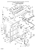Part Location Diagram of WP661615 Whirlpool DISCONTINUED