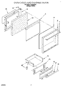 Part Location Diagram of 4371604 Whirlpool ENDCAP-HDL