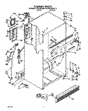 Part Location Diagram of 2154456 Whirlpool COVER-UNIT