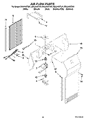 AIR FLOW PARTS, OPTIONAL PARTS (NOT INCLUDED) Diagram and Parts List for ED2JHAXTL01  Whirlpool Refrigerator