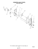 CONTROL PANEL Diagram and Parts List for SE950PERW5  Whirlpool Range