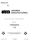 FRONT COVER Diagram and Parts List for AHWS160JAL0  Whirlpool Miscellaneous