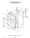 Part Location Diagram of LIT1118787 Whirlpool Service & Wiring Sheet