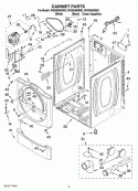 Part Location Diagram of W10174559 Whirlpool PANEL