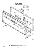 SECTION Diagram and Parts List for EH270FXLN1  Whirlpool Freezer