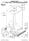 Part Location Diagram of W10138579 Whirlpool Hinge Cover, RC (Apollo Gray)