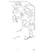 SECTION Diagram and Parts List for AK2500XZ1  Whirlpool Dehumidifier