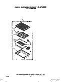 SECTION Diagram and Parts List for RC8350XRH1  Whirlpool Cooktop