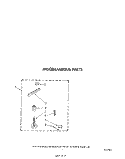 MISCELLANEOUS Diagram and Parts List for LA5500XSW0  Whirlpool Washer
