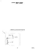 MISCELLANEOUS Diagram and Parts List for LLR6233AW1  Whirlpool Washer