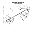 WIRING HARNESS Diagram and Parts List for KAWE540WAL2  KitchenAid Washer