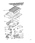 COMPARTMENT SEPARATOR Diagram and Parts List for RT18DKYXW00  Roper Refrigerator