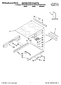 COOKTOP PARTS Diagram and Parts List for KESK901SBL02  KitchenAid Range