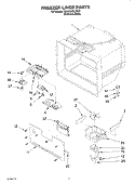 FREEZER LINER PARTS Diagram and Parts List for KBRP20ELSS01  KitchenAid Refrigerator