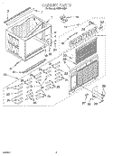 Part Location Diagram of 1168491 Whirlpool KNOB-CNTRL