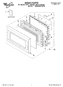 Part Location Diagram of 8184262 Whirlpool PANEL-DOOR