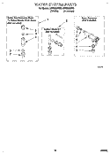 WATER SYSTEM Diagram and Parts List for LSV9245BW0  Whirlpool Washer