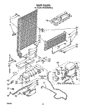 UNIT Diagram and Parts List for ET14EKXPWR0  Whirlpool Refrigerator