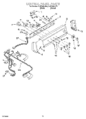 Part Location Diagram of 3952894 Whirlpool HARNS-WIRE