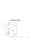 MISCELLANEOUS Diagram and Parts List for KAWE650VAL0  KitchenAid Washer