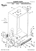 Part Location Diagram of 2303909 Whirlpool Service Sheet
