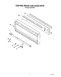 Part Location Diagram of 4167590 Whirlpool Retainer, Glass (sold individually, 2 recommended)