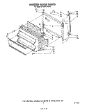 FREEZER DOOR Diagram and Parts List for ET16EK1PWR3  Whirlpool Refrigerator