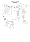 SECTION Diagram and Parts List for AD50G2  Whirlpool Dehumidifier