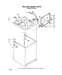 TOP AND CABINET, LIT/OPTIONAL Diagram and Parts List for LA9200XWF1  Whirlpool Washer