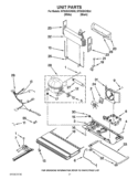 UNIT PARTS Diagram and Parts List for KFIS25XVWH6  KitchenAid Refrigerator