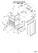 CONTAINER Diagram and Parts List for KCCC151DBL1  KitchenAid Trash Compactor