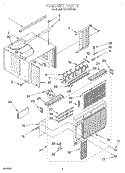 Part Location Diagram of 644006 Whirlpool SPRING-RET