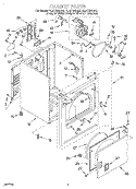 Part Location Diagram of 3402336 Whirlpool DOOR