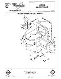 SECTION Diagram and Parts List for AD0202XM0  Whirlpool Dehumidifier