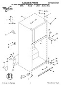 Part Location Diagram of LIT2212539 Whirlpool Literature Parts (Use & Care Guide)