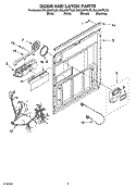 Part Location Diagram of WP8534931 Whirlpool Main Wiring Harness
