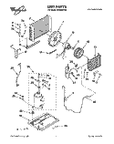 UNIT, LITERATURE Diagram and Parts List for ACQ062XA0  Whirlpool Air Conditioner